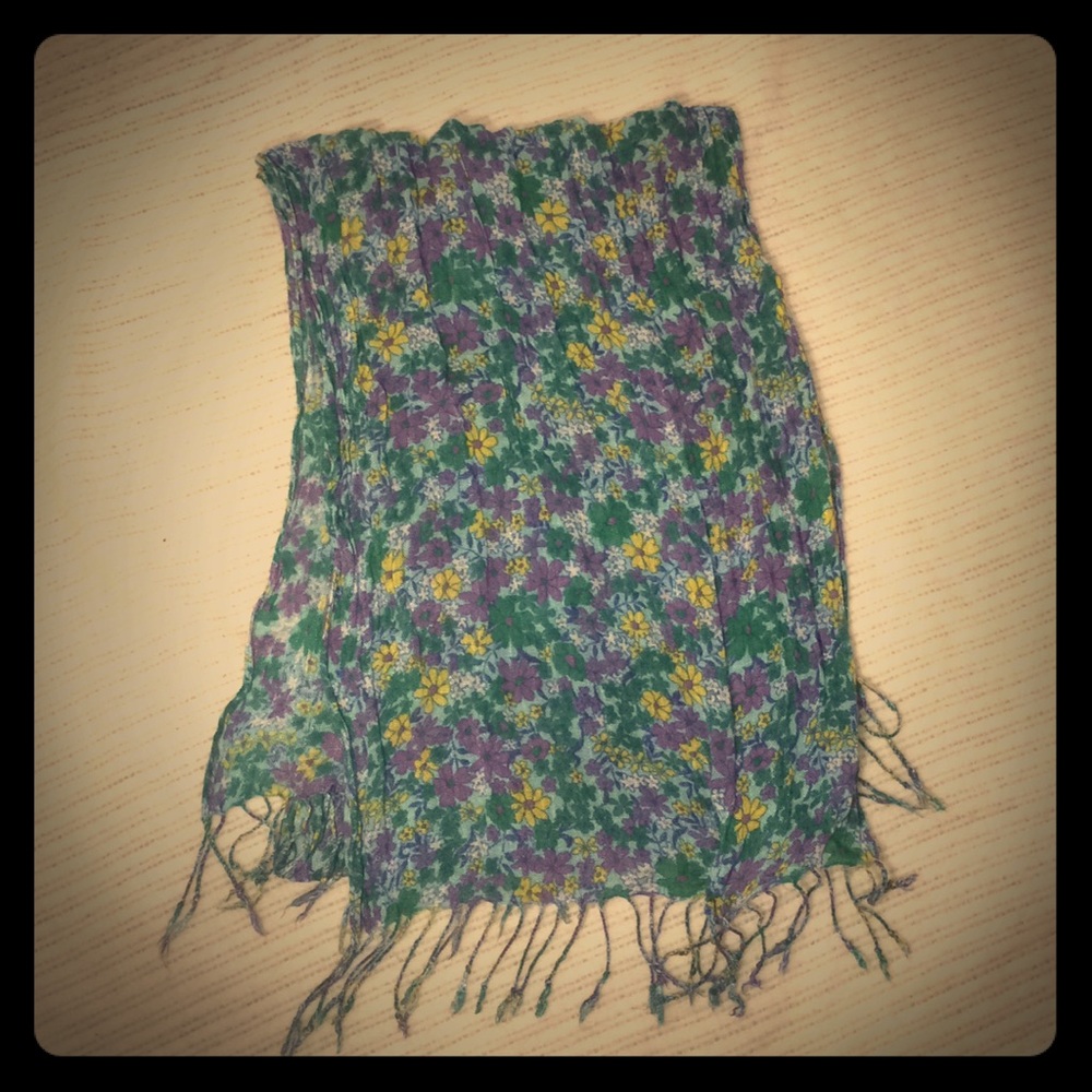 Floral Scarf